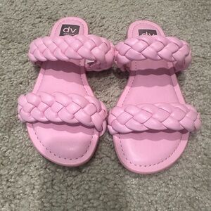 DV by Dolce Vita Kids Pink Braided Sandals